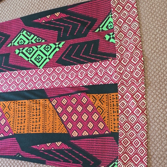 Diane Von Furstenberg Colorful Geometric Pattern Dress - Picture 6 of 16